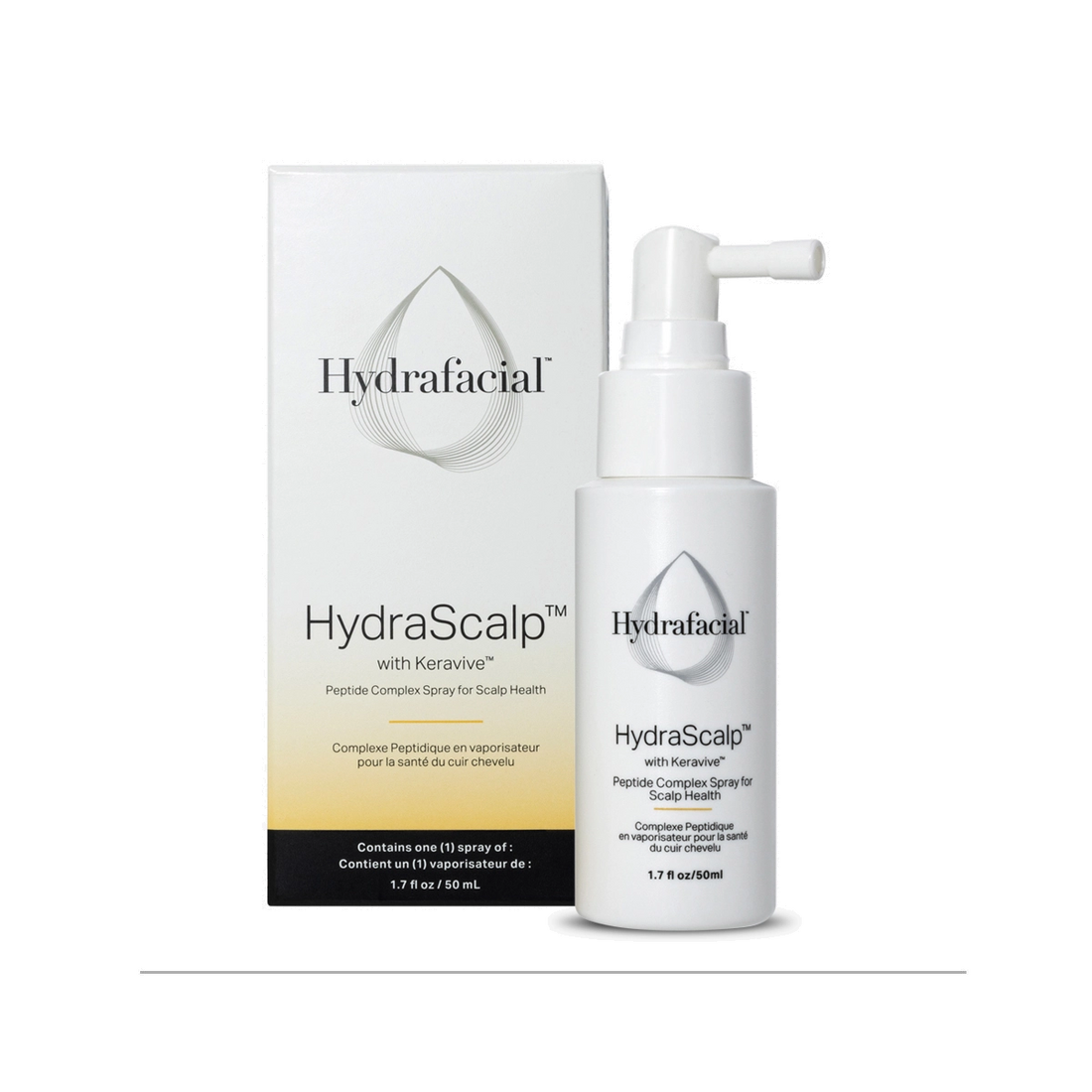 HYDRASCALP® WITH KERAVIVE® PEPTIDE COMPLEX SPRAY