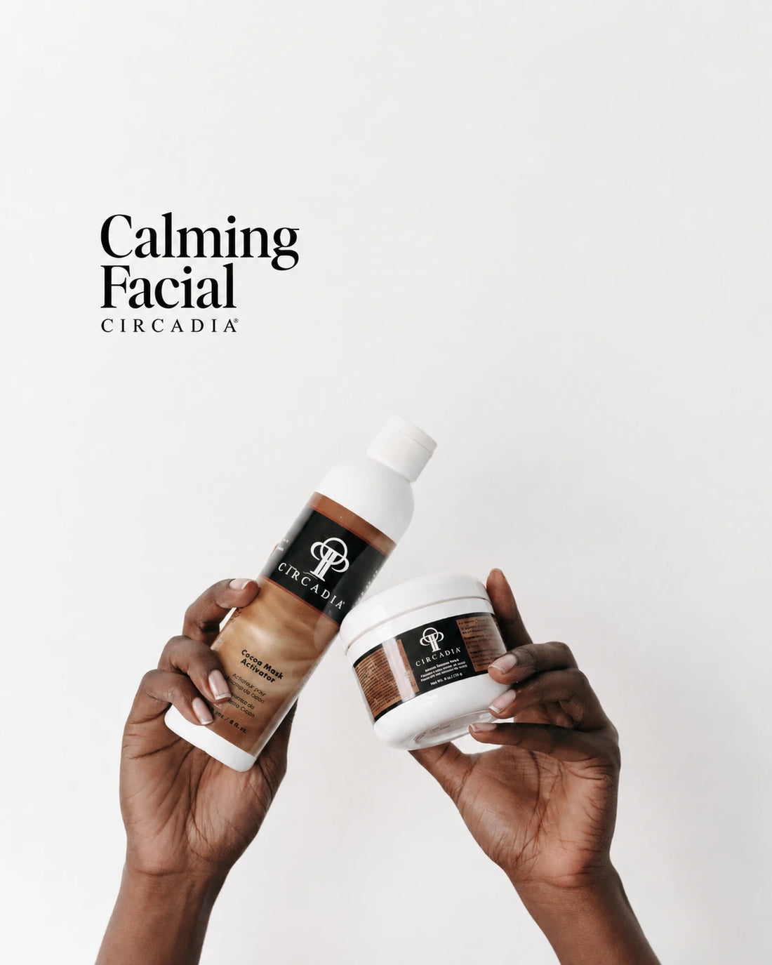 Circadia Calming Facial Kampagnenmaterial für sensible Haut