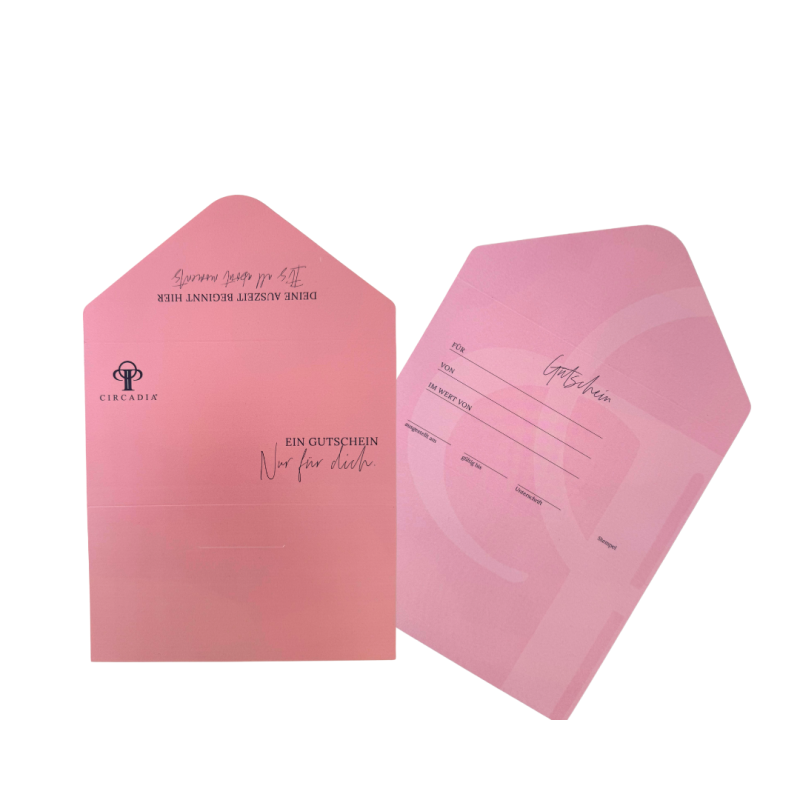 Geschenkgutschein Circadia Pink (5er Pack)