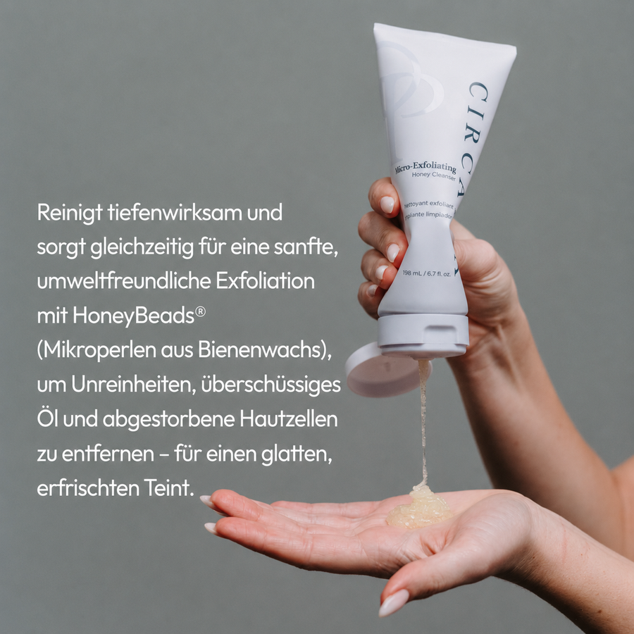 Micro-Exfoliating Honey Cleanser, Travelsize 60ml